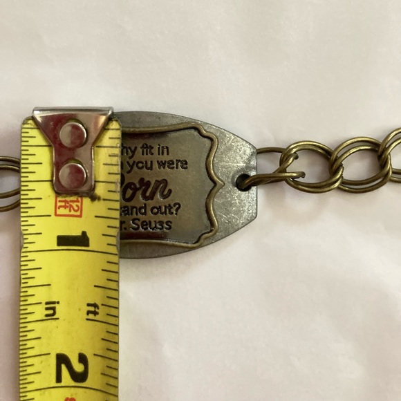 Dr. Seuss bracelet inspirational toggle closure - Picture 4 of 5